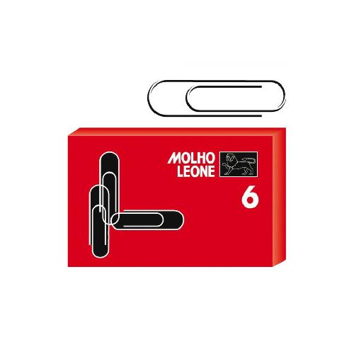 Graffette Fermagli Zincati Molho Leone N. 6 – Confezione da 100 Pezzi