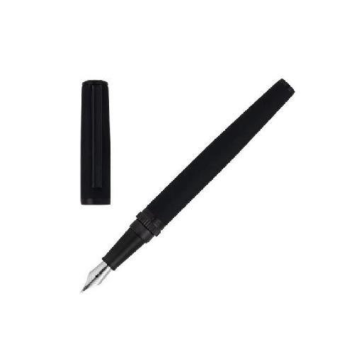 Penna Stilografica Hugo Boss "Gear" Matrix Black – Elegante Penna da Regalo