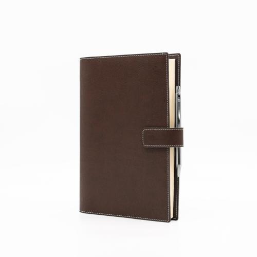 Agenda Giornaliera Intempo Marrone – Planner Quotidiano Professionale Chiusura Con Laccio, di Colore Marrone