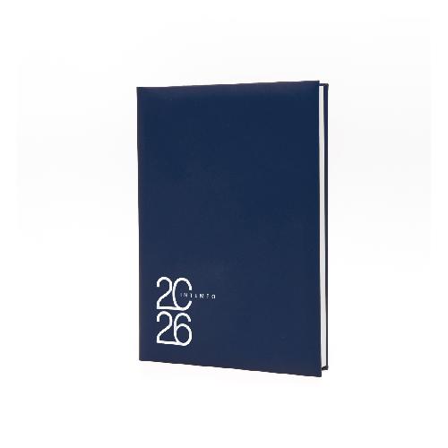 Agenda Giornaliera Blocco Fisso Intempo – Planner Professionale A4 BLU