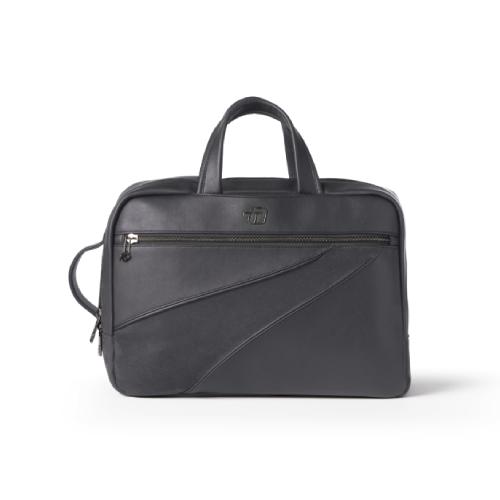 Borsa/Zaino Bi-Bag “Velvet” in similpelle e microfibra colore nero | Borsa trasformabile elegante e multifunzione 