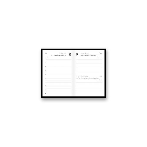 Ricambio Agenda Giornaliera 2026 – 7x11 cm, Blocco Sostitutivo, Planner Quotidiano Tascabile