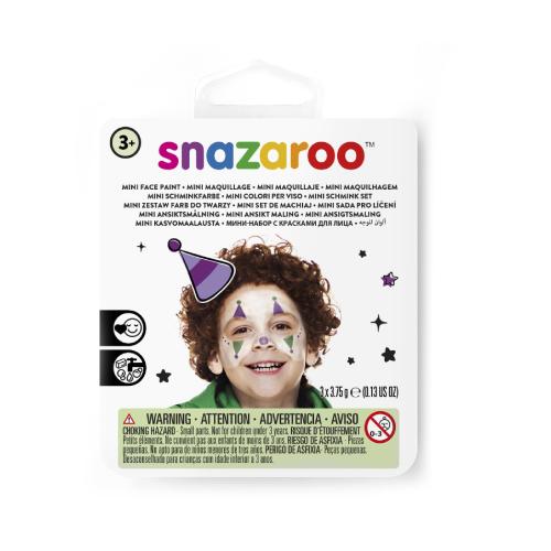 Colori per truccare il viso 3 fard da 2 ml acquarellabili “Giullare” | Make-up bambini