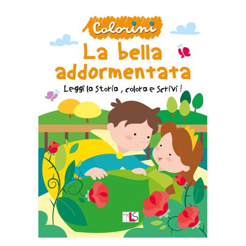 LIBRO COLORINI - LA BELLA ADDORMENTATA