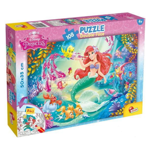 La Sirenetta - Puzzle Double Face 108 Pezzi