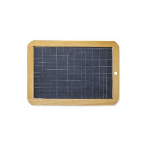 Lavagna in Ardesia Naturale con Profili in Legno 18x25,8 cm