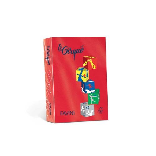 Carta Le Cirque A4 Rosso Scarlatto 160 g 250 fogli – Risma A4 Rosso Scarlatto 160 g per Stampa e Progetti Creativi