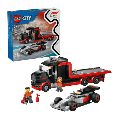 Lego City - Display Truck F1® Con Auto Da Corsa Audi F1®