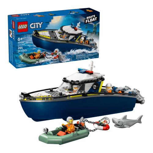 Lego City - Inseguimento del motoscafo della Polizia
