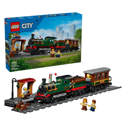 Lego City - Treno A Vapore Vintage