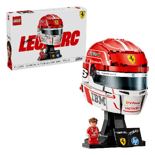 Lego Editions - Casco di Charles Leclerc Scuderia Ferrari HP