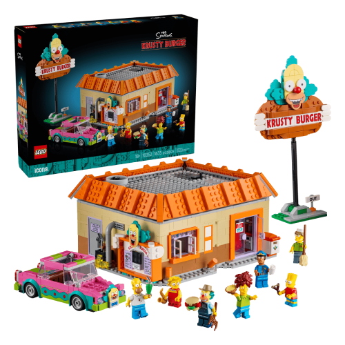 Lego Icons - I Simpson Il Krusty Burger