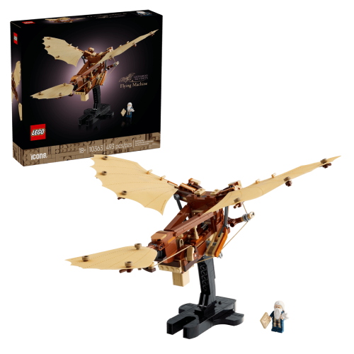 Lego Icons - La macchina volante di Leonardo da Vinci