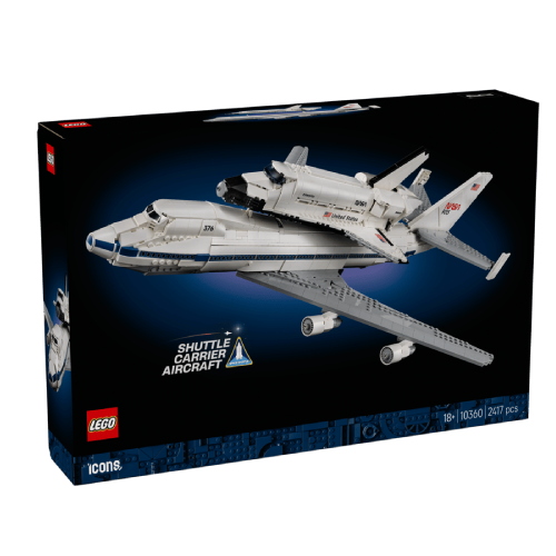 Lego Icons - Trasportatore di Shuttle