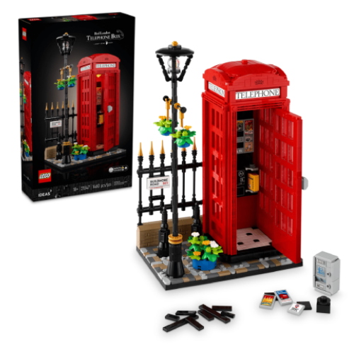 Lego Ideas - Cabina Telefonica Rossa Di Londra