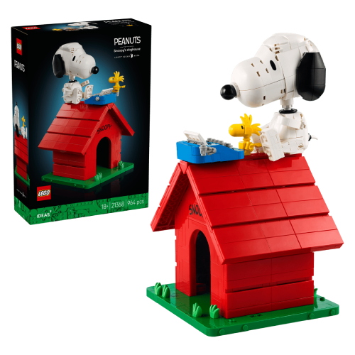 Lego Ideas - Peanuts: La cuccia di Snoopy