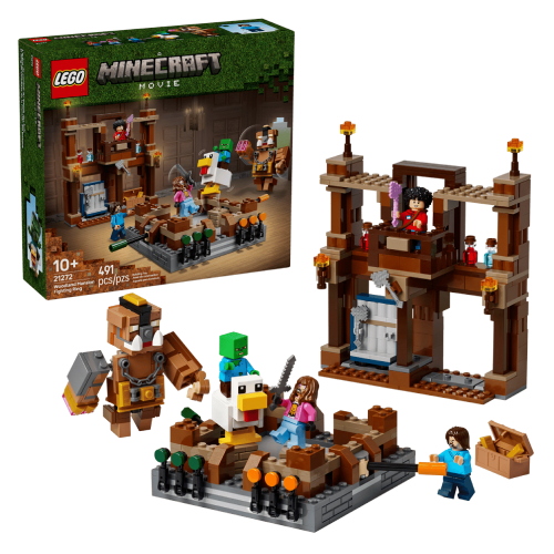 Lego Minecraft - Tenuta nella Foresta con Ring da Boxe