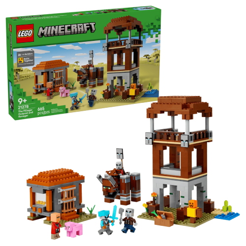 Lego Minecraft - Un Predatore all'Avamposto dei Predoni