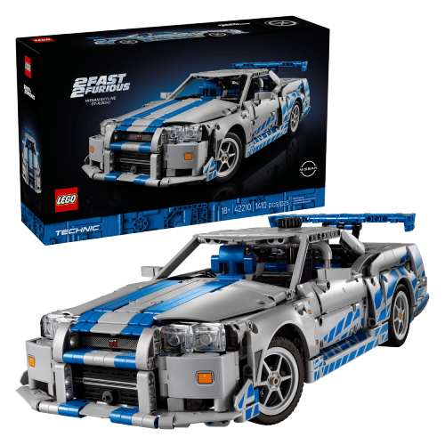 Lego Technic - Auto Nissan Skyline GT-R (R34) 2 Fast 2 Furious