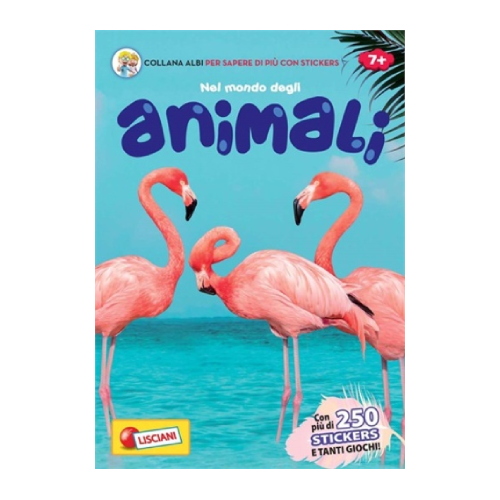 Libro Con Stickers Nel Mondo Degli Animali - Collana Albi Per Sapere Di Più 