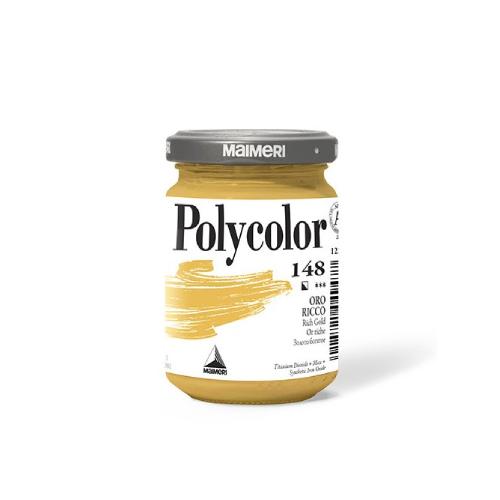 Maimeri Colore acrilico Polycolor 140 ml Oro ricco