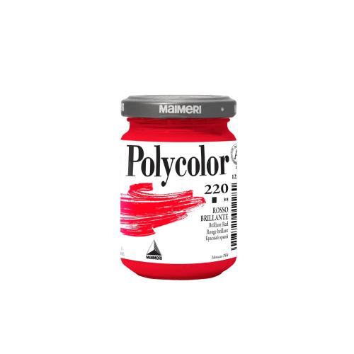Maimeri Colore acrilico Polycolor 140 ml Rosso brillante