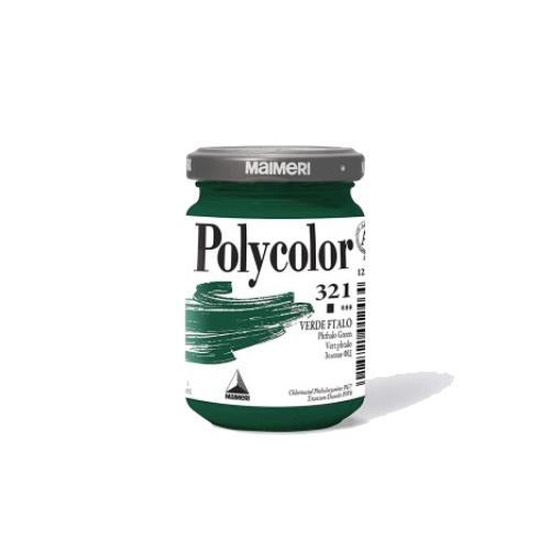Maimeri Colore acrilico Polycolor 140 ml Verde ftalo