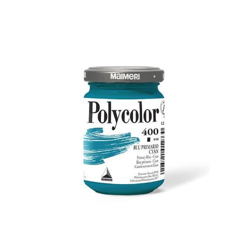 Maimeri Colore acrilico Polycolor 140 ml Blu primario cyan