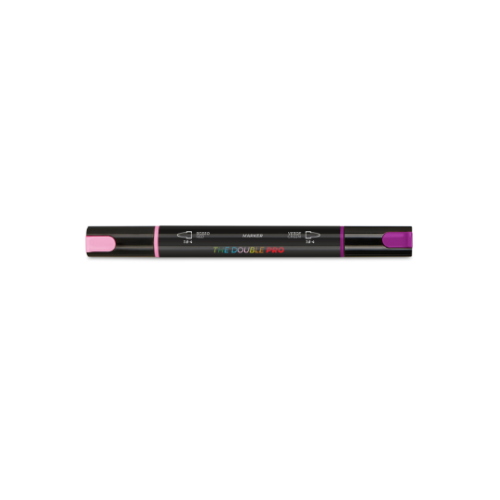 Marker The Double Pro Rosa E Viola