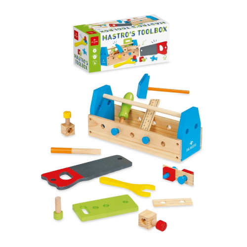Cassetta Attrezzi Da Lavoro In Legno Mastro'S Toolbox
