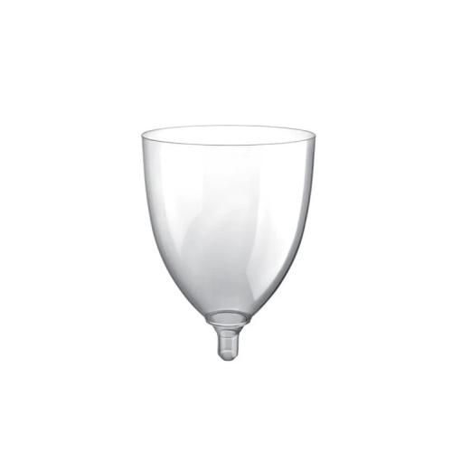 Maxi calice acqua Crystal Balloon Party | Calici trasparenti monouso per feste ed eventi Confezione da 20 pezzi