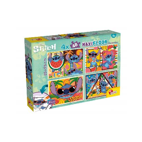 Disney Lilo & Stitch – Puzzle Double-Sided 4×48 pezzi