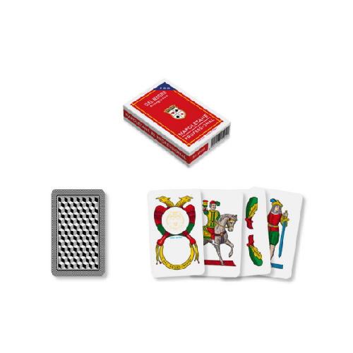 Gioco Di Carte Napoletane N.82 Extra 100% Cartoncino