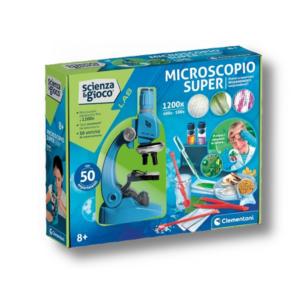 Microscopio Super Clementoni Scienza e Gioco - Osserva il Mondo Microscopico