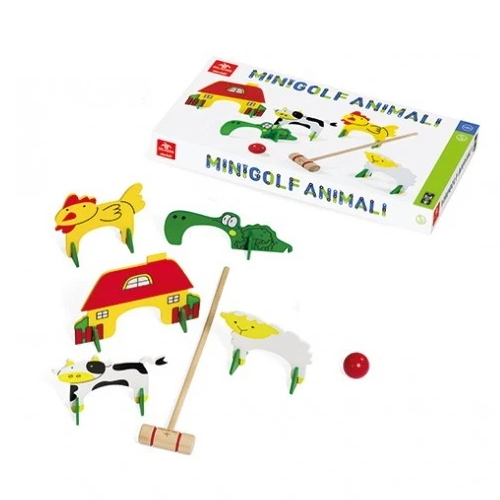 Minigolf Animali In Legno