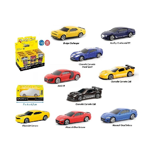 Modellino Auto Junior Collection "Assortimento Premium" In Scala 1:64