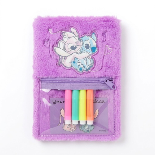 Notebook Plushy Con Evidenziatori Lilo E Stitch