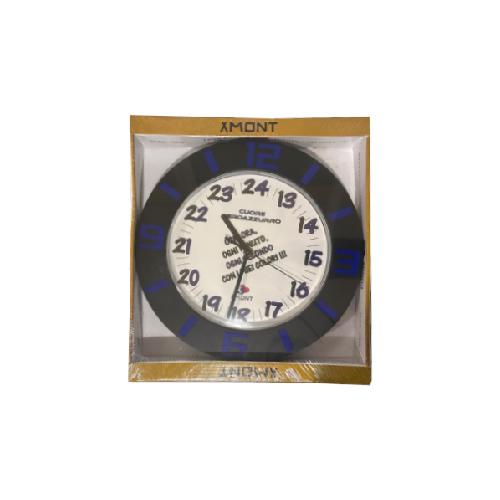 Orologio da Parete a Cuore Neroazzurro – Design Moderno Decorazione Casa