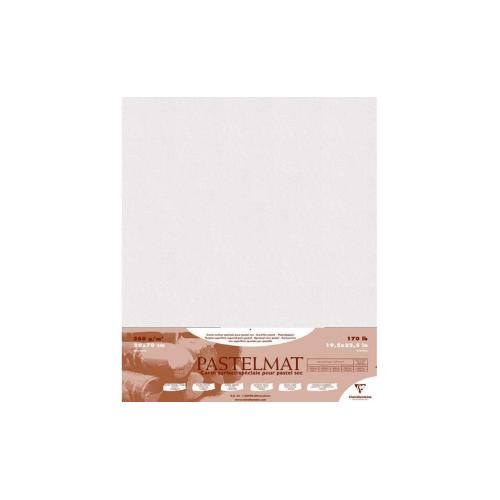 Pastelmat Foglio Singolo 50x70 cm – Carta per Disegno Bianca