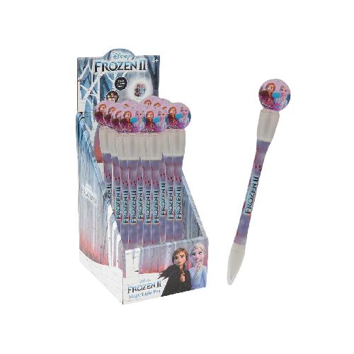 Disney Frozen Penna con 6 colori – Penna a Sfera Frozen Magic Light con LED, Gadget Scrittura Disney