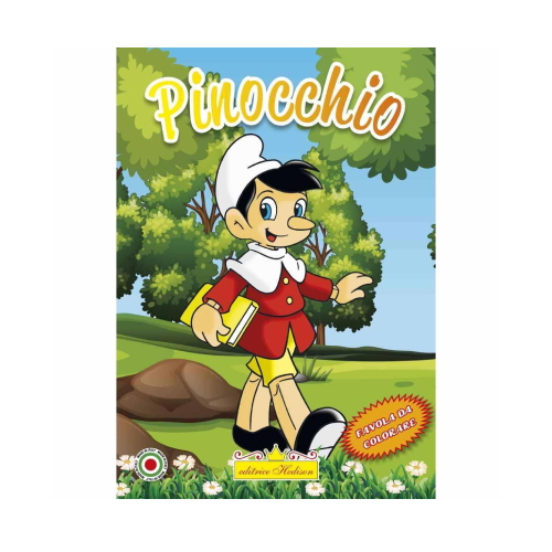 Pinocchio - Favola Da Leggere E Colorare