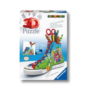 Super Mario - Ravensburger Puzzle 3D Sneakers 108 Pezzi con Design Nintendo
