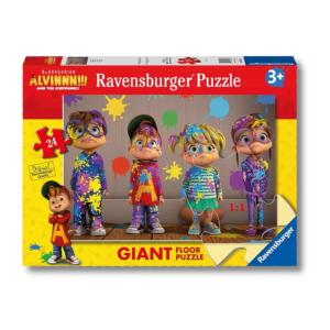 Alvin e i Chipmunks - Ravensburger Giant Floor Puzzle 24 Pezzi