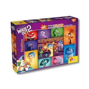 Inside Out 2 - Clementoni Puzzle MaxiFloor Double Face 150 Pezzi