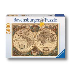 Mappamondo Storico - Ravensburger Puzzle 1500 Pezzi per Adulti e Collezionisti
