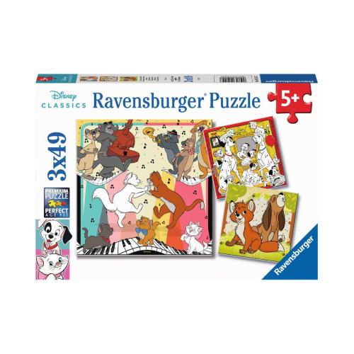 PUZZLE 3X49 PZ "DISNEY CLASSICS"