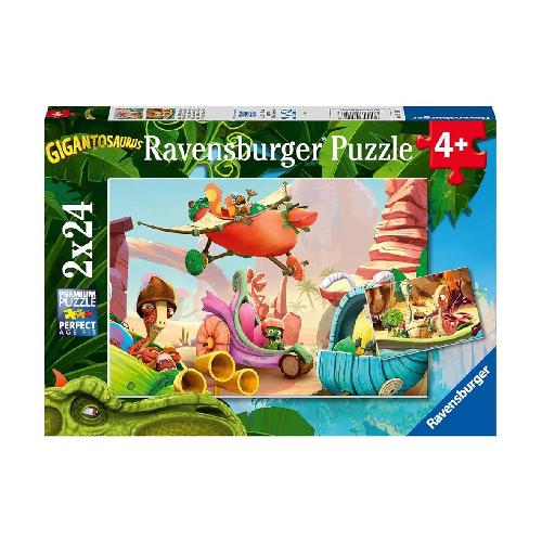 PUZZLE 2X24 PZ "ROCKY, BILL, MAZU E TINY"