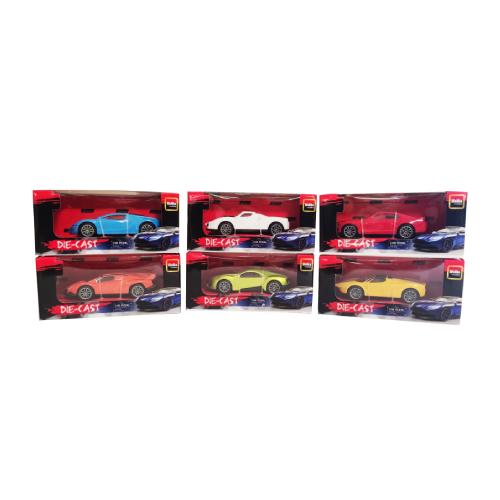 MODELLINO AUTO "RACING CAR" IN SCALA 1:50, CON RETROCARICA