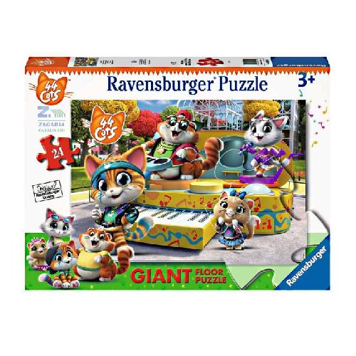 PUZZLE 24 PZ DA PAVIMENTO "44 GATTI"