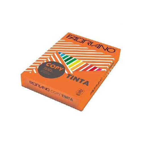 Risma A4 Fabriano Copytinta Arancio 80 gr 500 fogli carta colorata per stampa e creatività